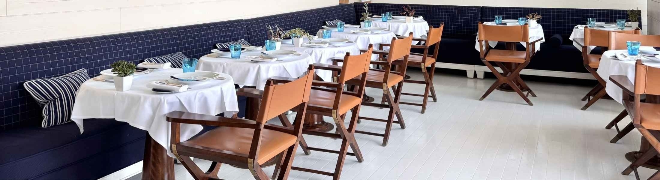 Salle de restaurant du George's, Saint-Martin-de-Ré